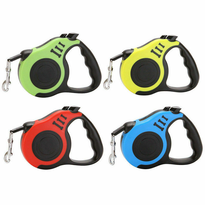 16.5FT Retractable Dog Leash with One-Touch Brake