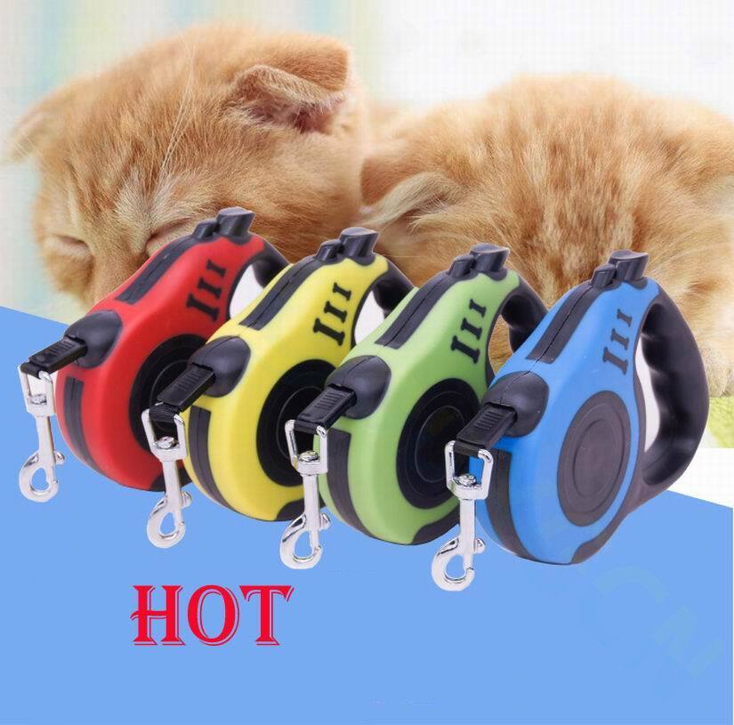 16.5FT Retractable Dog Leash with One-Touch Brake