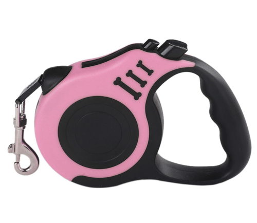 16.5FT Retractable Dog Leash with One-Touch Brake
