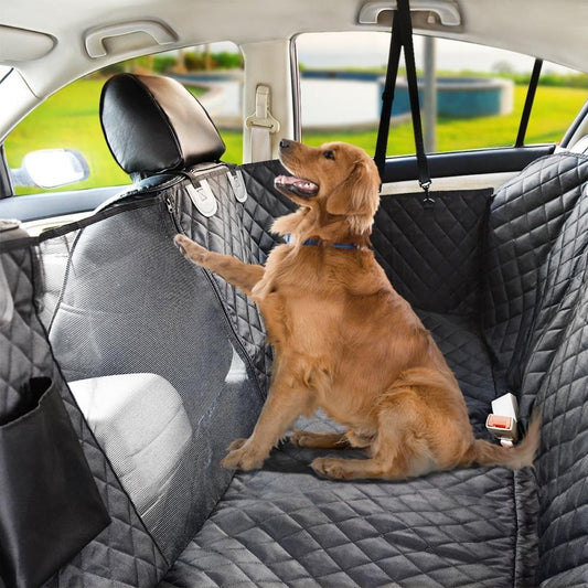 Luxury Waterproof Dog Car Seat Cover – Scratchproof & Non-Slip